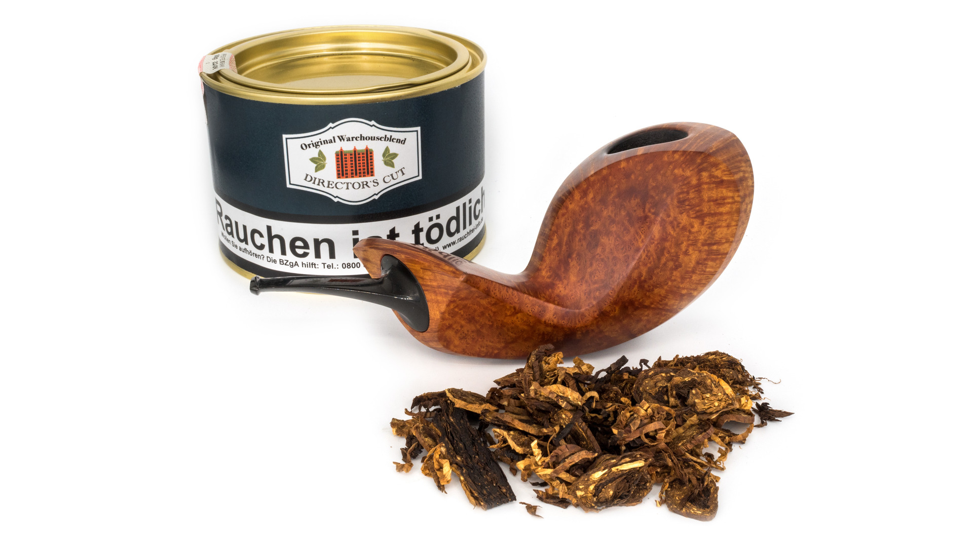 HU Tobacco Original Warehouseblend Director´s Cut Pfeifentabak Pipe Republic