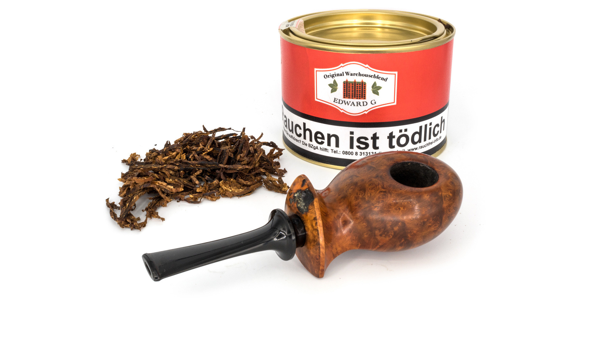 HU Tobacco Original Warehouseblend Edward G. Pfeifentabak Pipe Republic